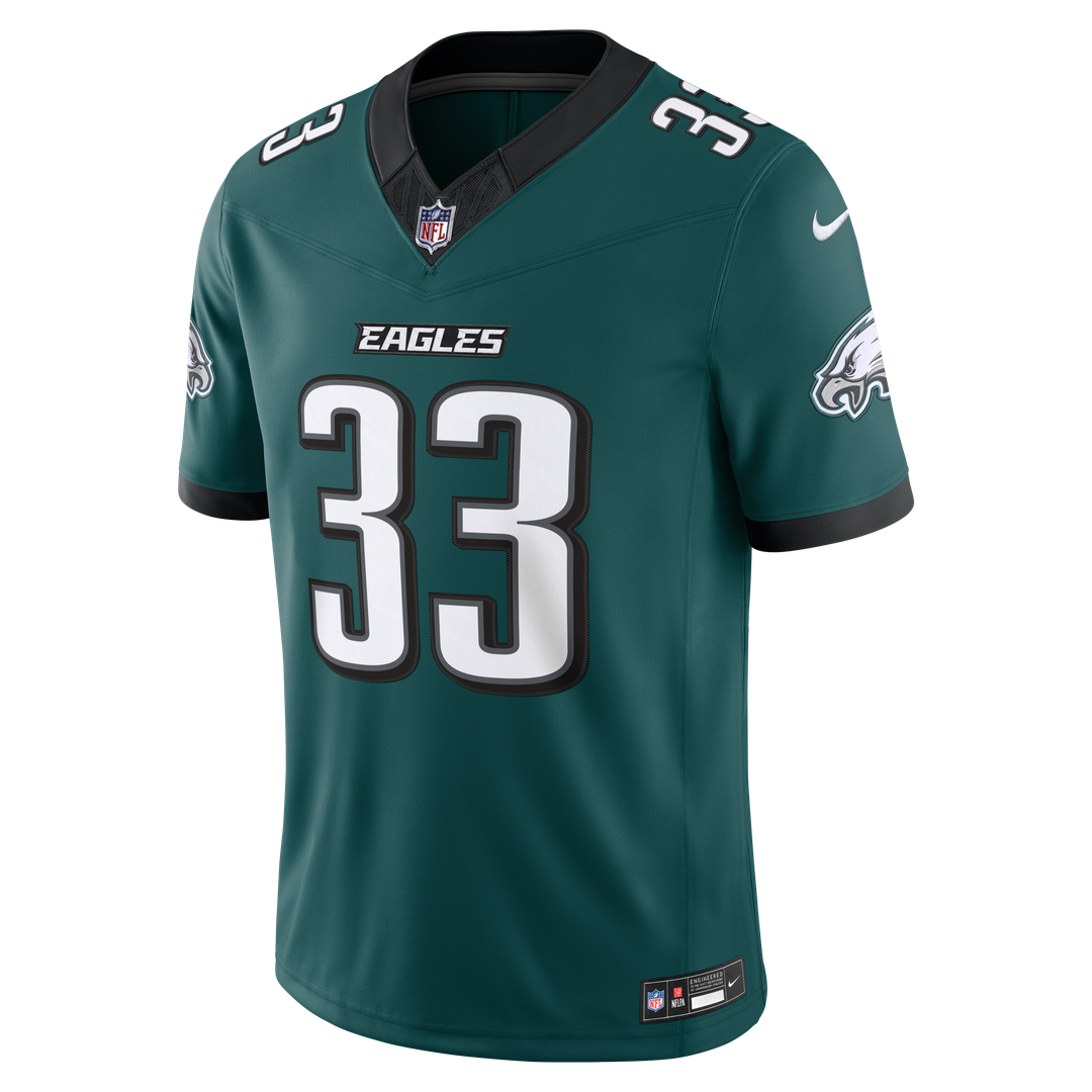 Men's Philadelphia Eagles Cooper DeJean Kelly Green Alternate Vapor F.U.S.E. Stitched