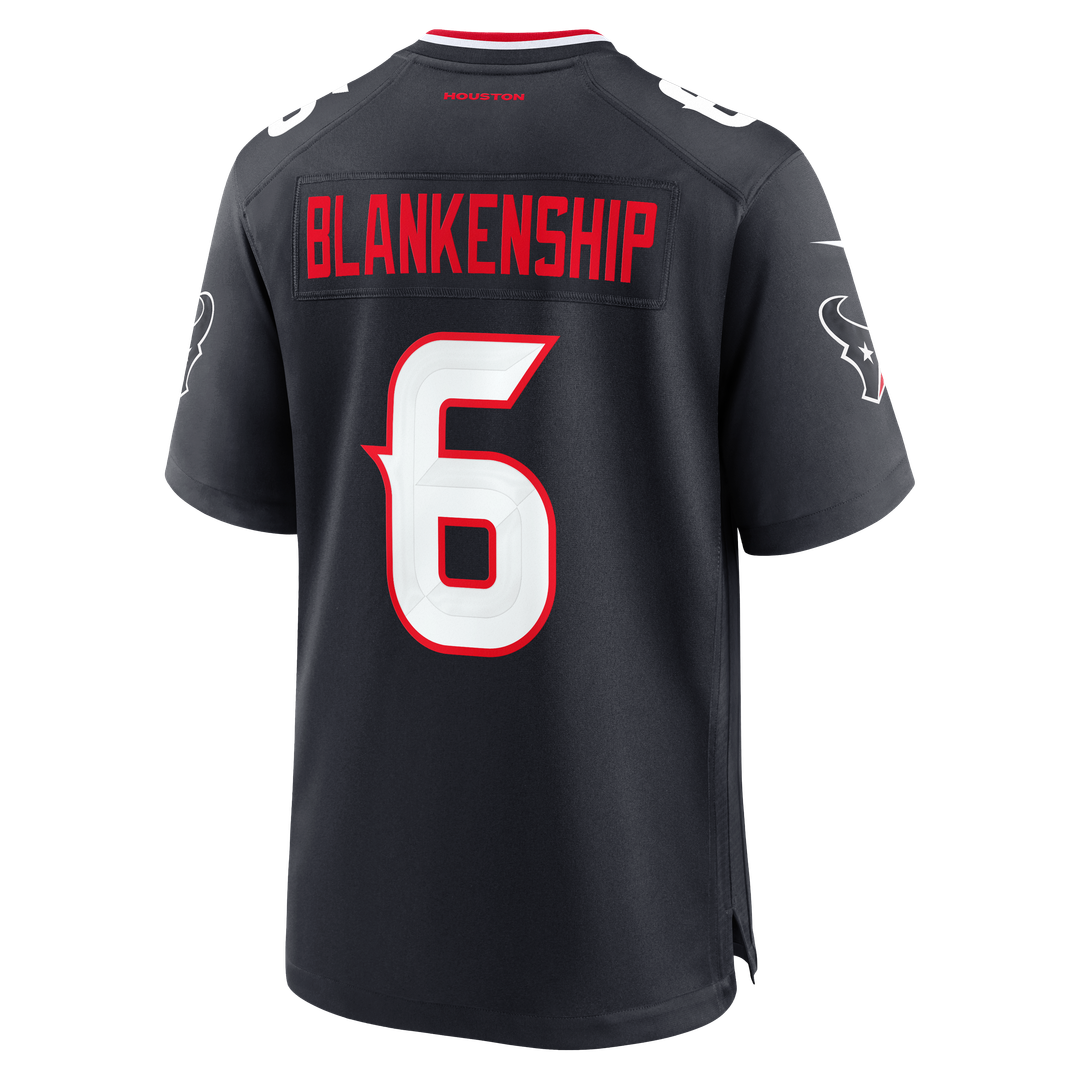 Men's Houston Texans Reed Blankenship Navy Team