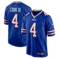 Men's Buffalo Bills James Cook III Royal Team