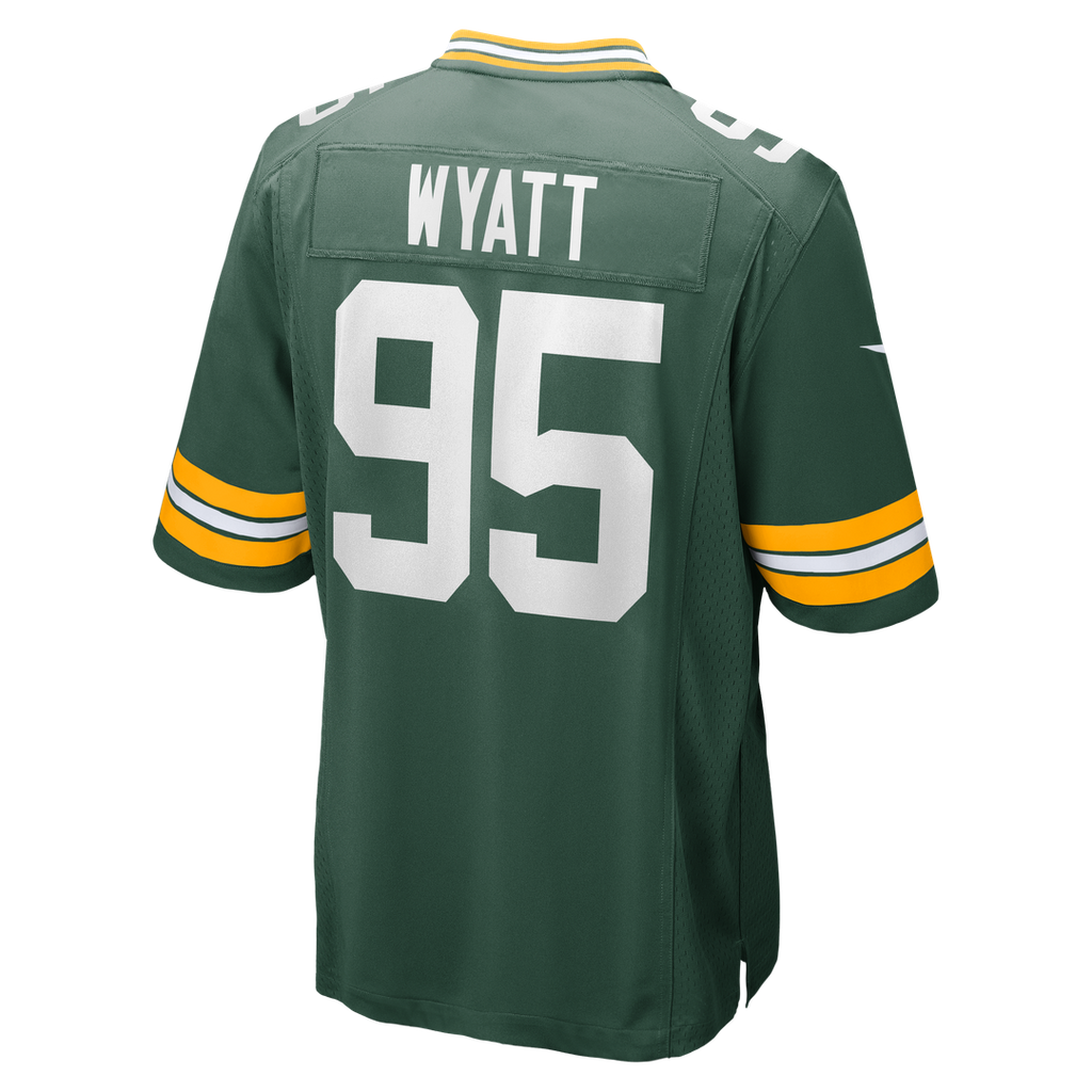 Men's Green Bay Packers Devonte Wyatt Green Player Jersey