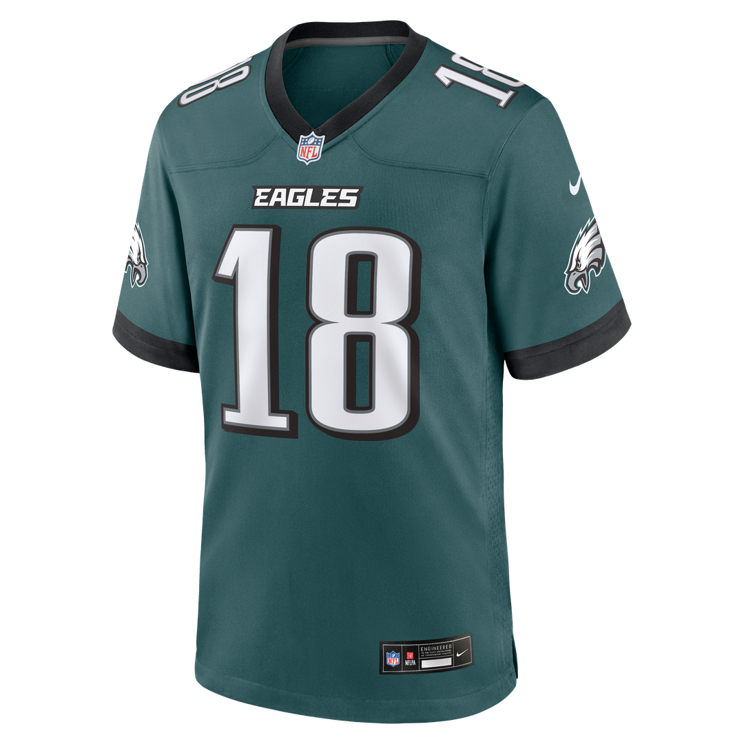 Men's Philadelphia Eagles Britain Covey Midnight Green Team