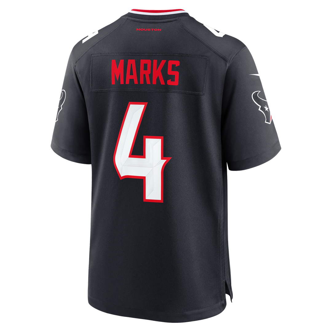 Men's Houston Texans Woody Marks Navy Team