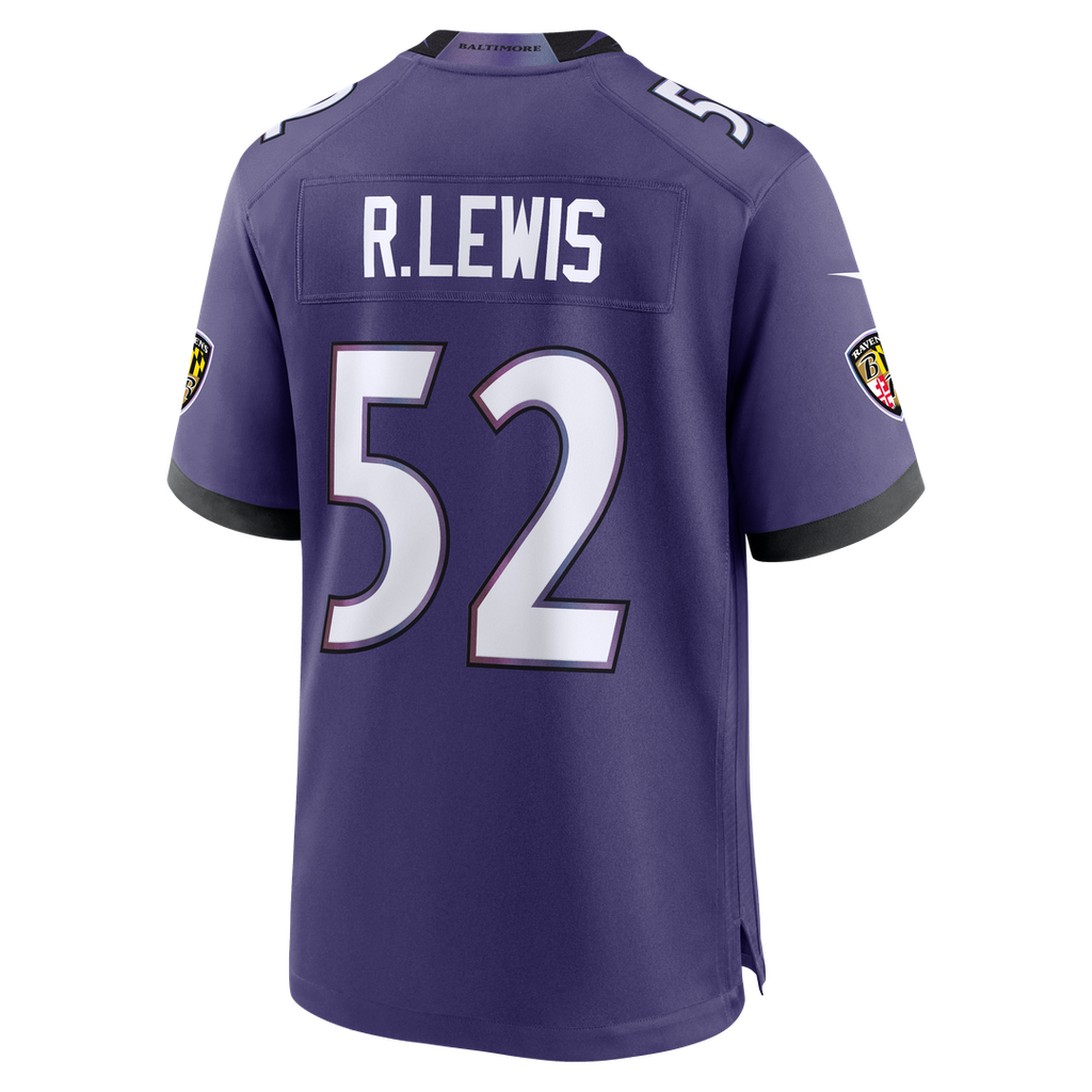 Men's Baltimore Ravens Ray Lewis Purple Team Retired Player