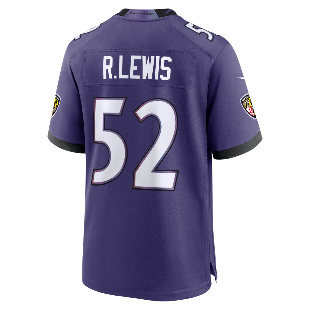 Men's Baltimore Ravens Ray Lewis Purple Team Retired Player