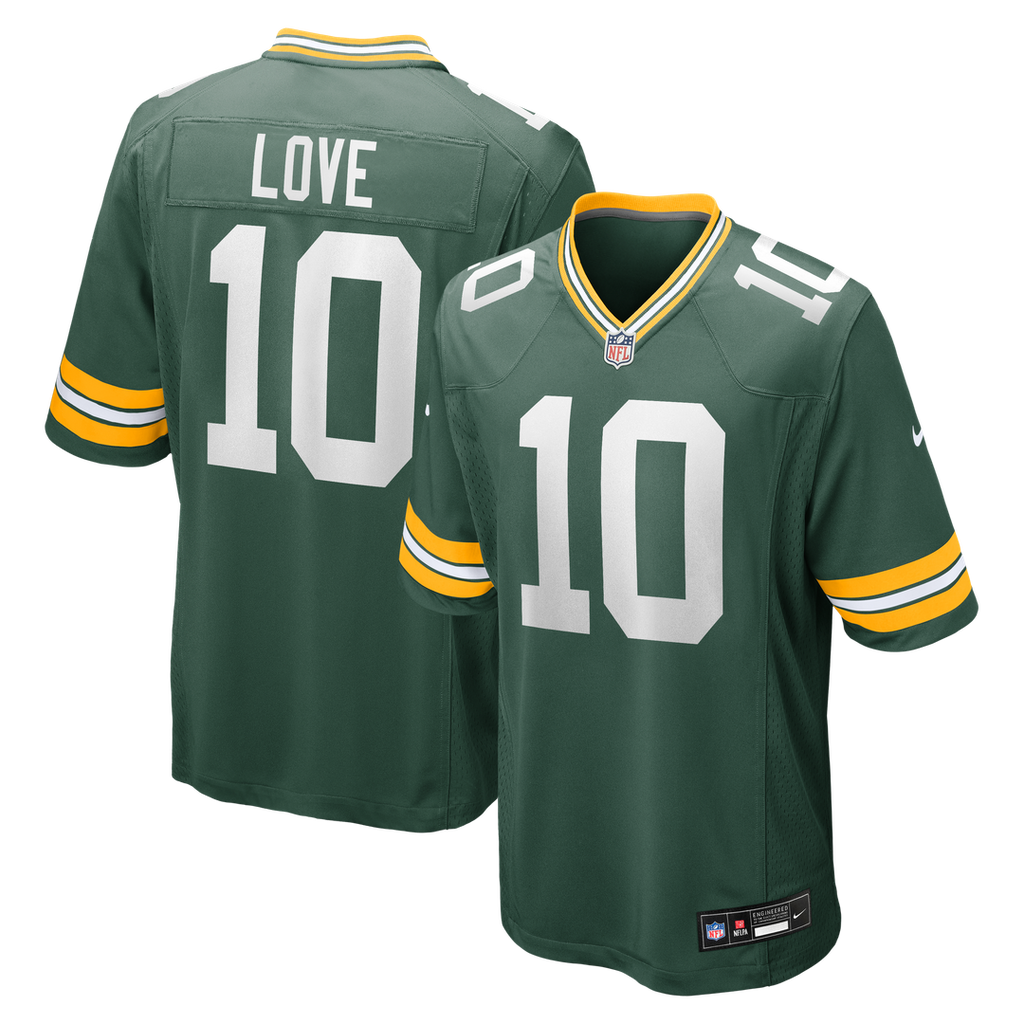 Men's Green Bay Packers Love Green Player Jersey