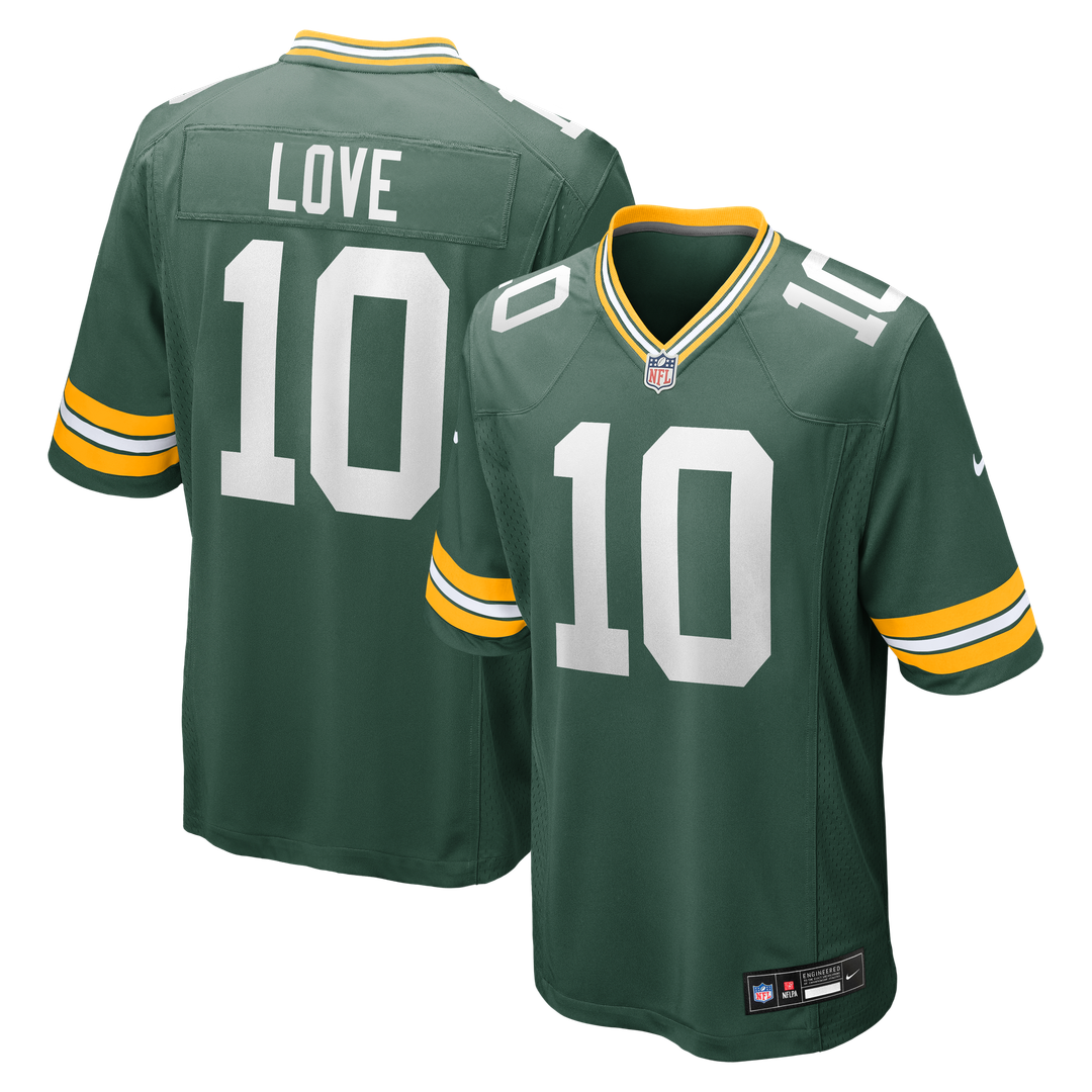 Men's Green Bay Packers Love White Jersey