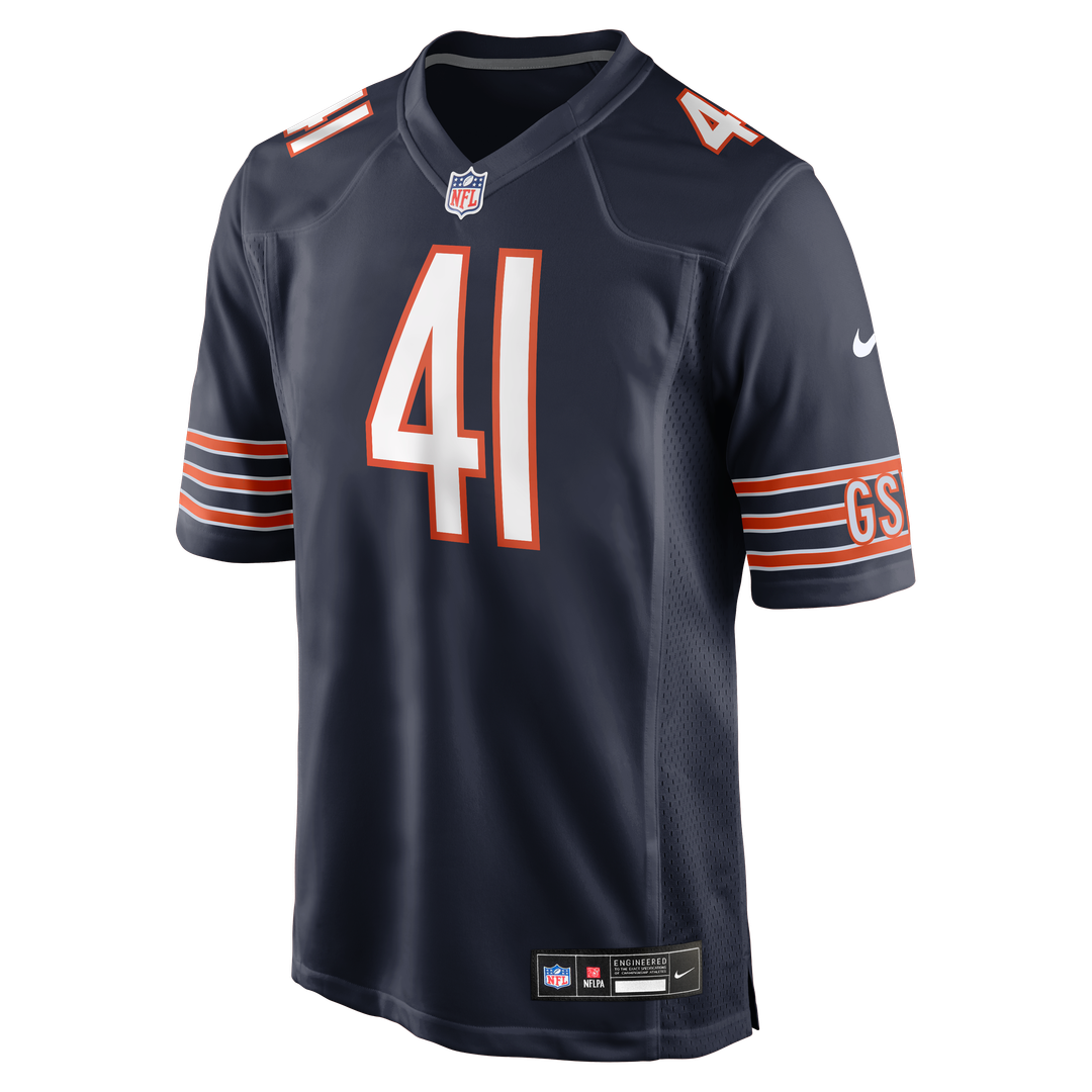Men's Chicago Bears Brian Piccolo Navy Game Retired Player Jersey