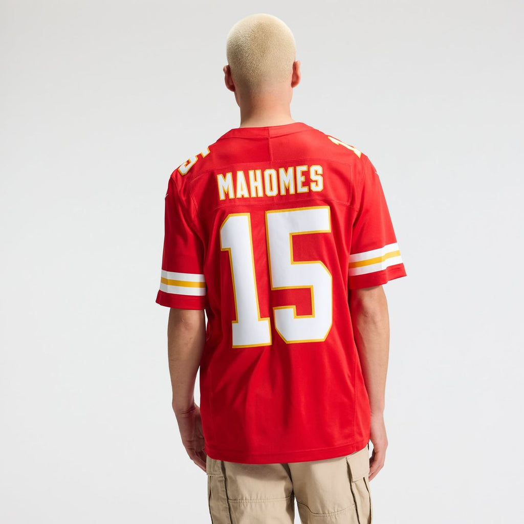 Men's Kansas City Chiefs Patrick Mahomes White Vapor F.U.S.E. Stitched