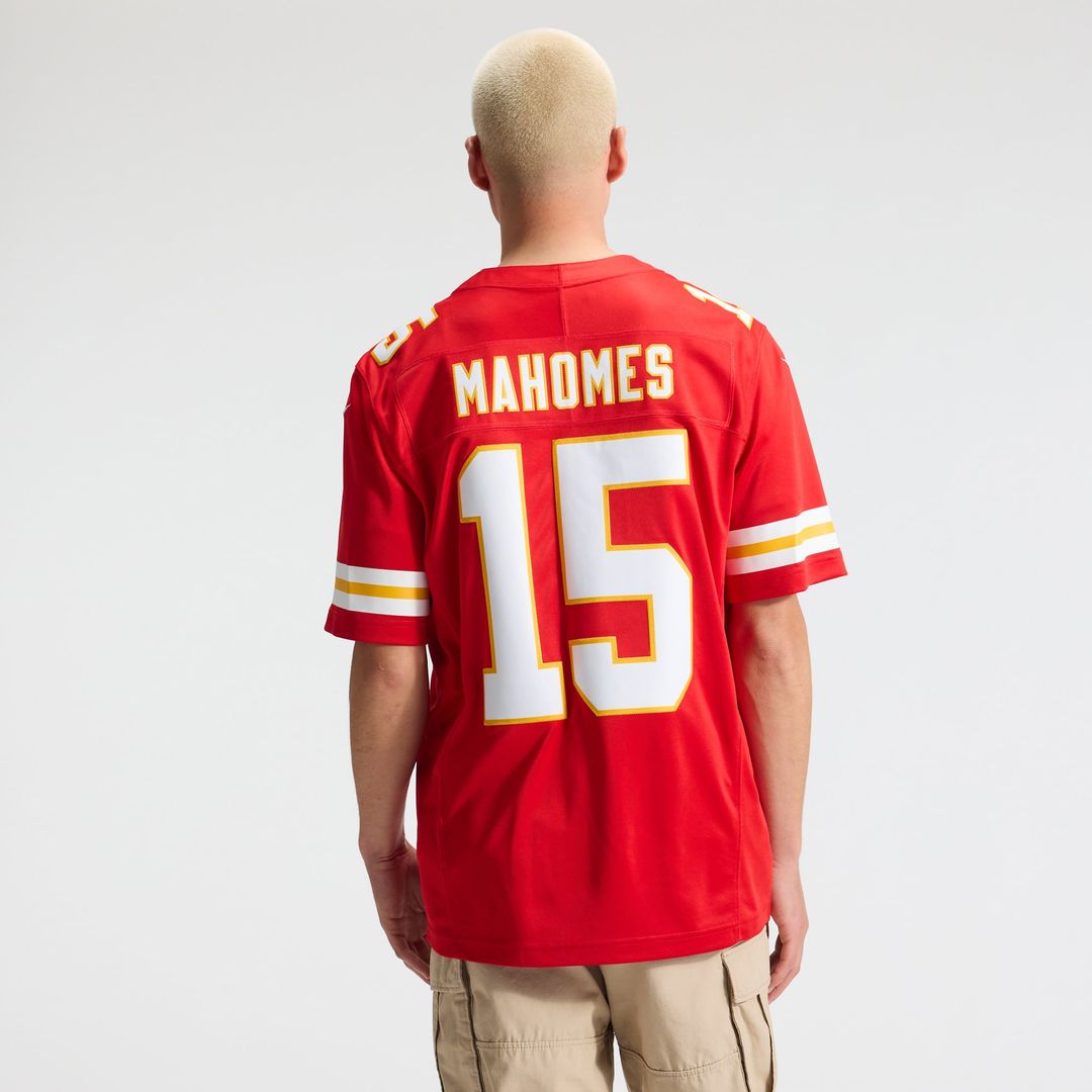 Men's Kansas City Chiefs Patrick Mahomes White Vapor F.U.S.E. Stitched