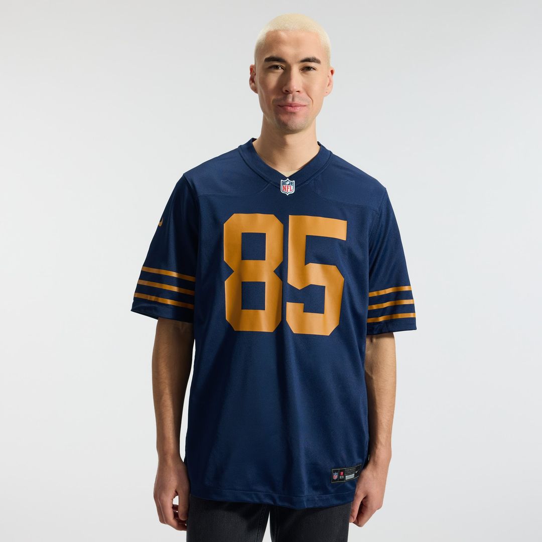Men's Green Bay Packers Tucker Kraft Navy Alternate Jersey