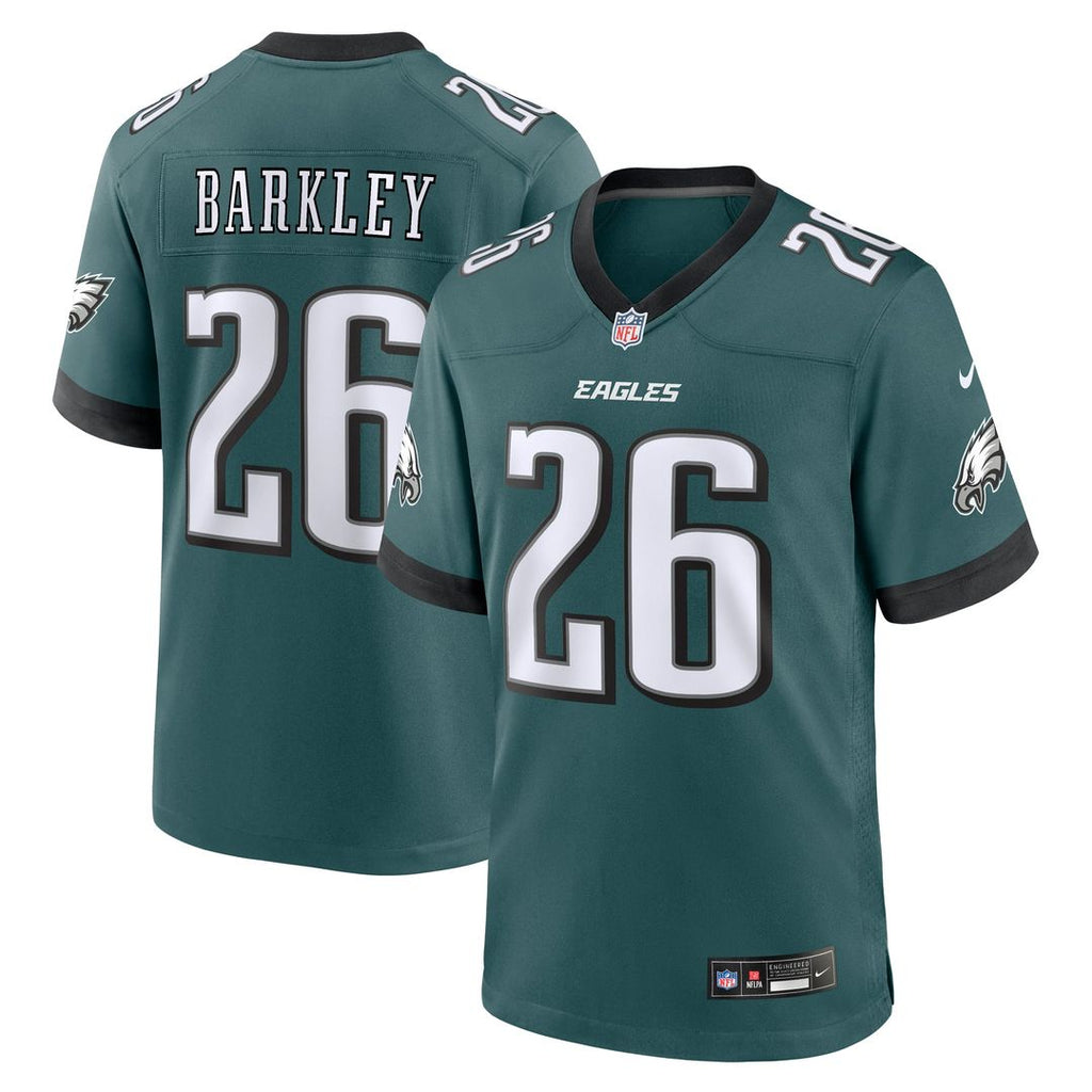 Men's Philadelphia Eagles Saquon Barkley Black Alternate