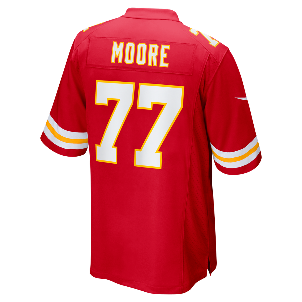 Men's Kansas City Chiefs Jaylon Moore Red Team