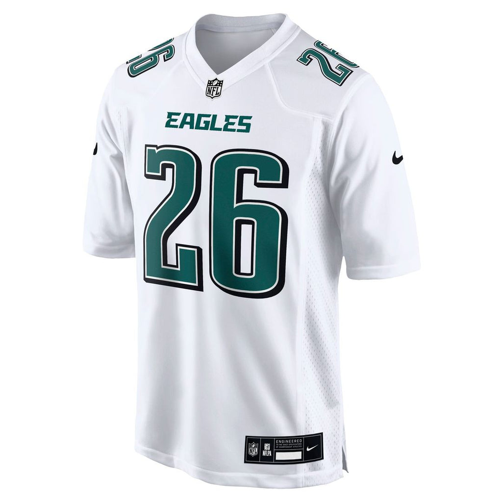 Men's Philadelphia Eagles Saquon Barkley Tundra White Fashion