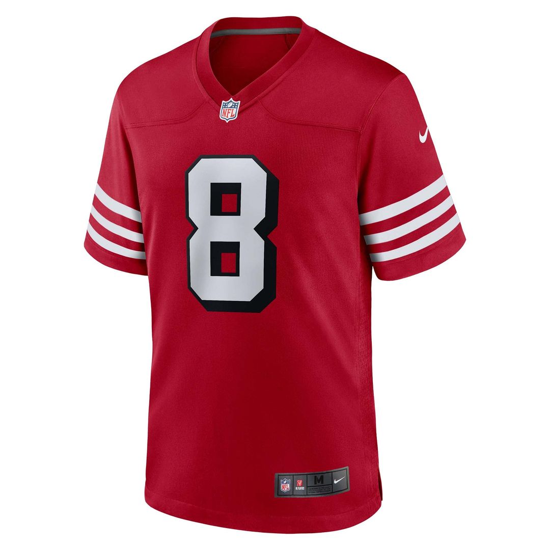 Men's San Francisco 49ers Steve Young Scarlet Retired Player Alternate