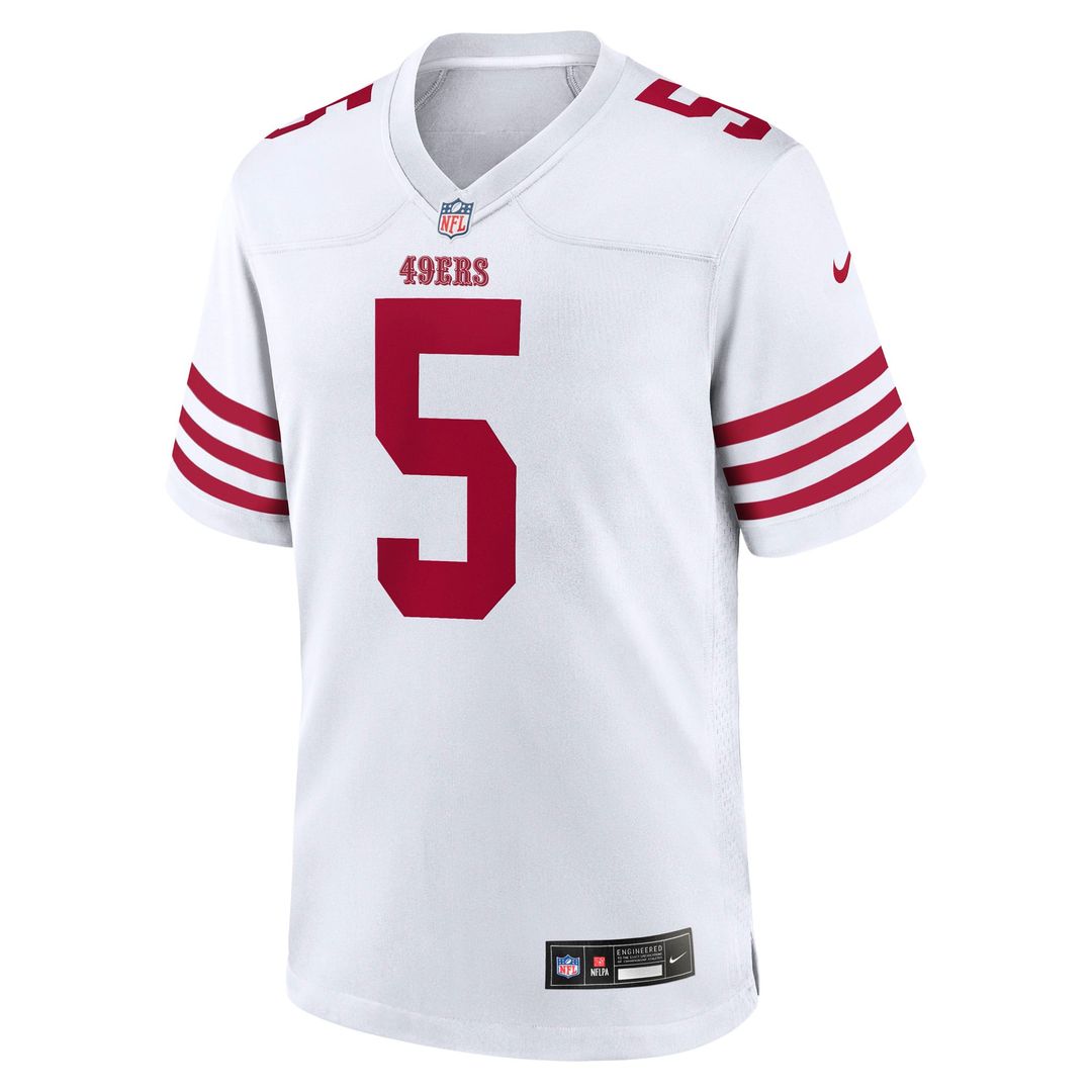 Men's San Francisco 49ers Mike Evans Men's White