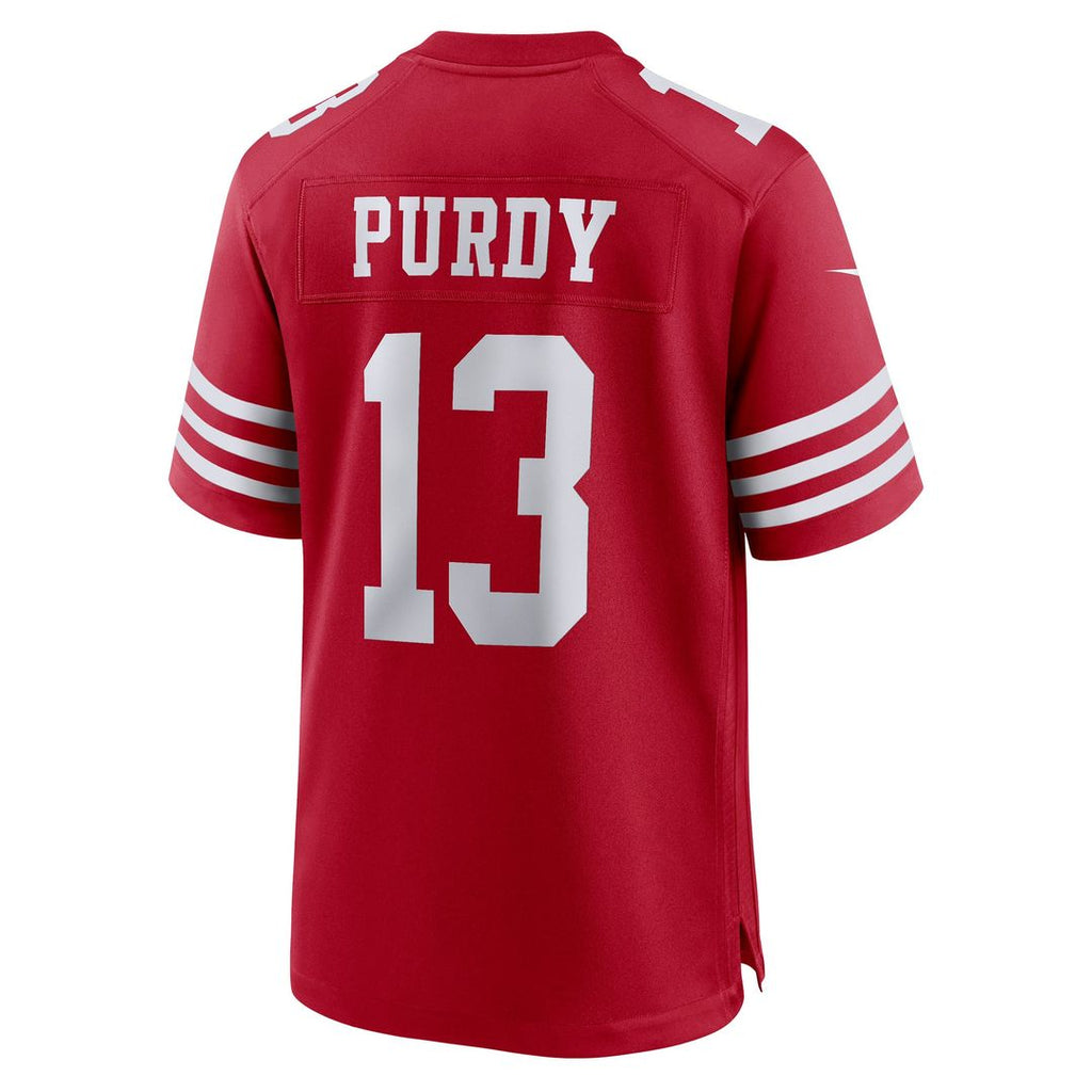 Men's San Francisco 49ers Brock Purdy Scarlet Game Player Jersey