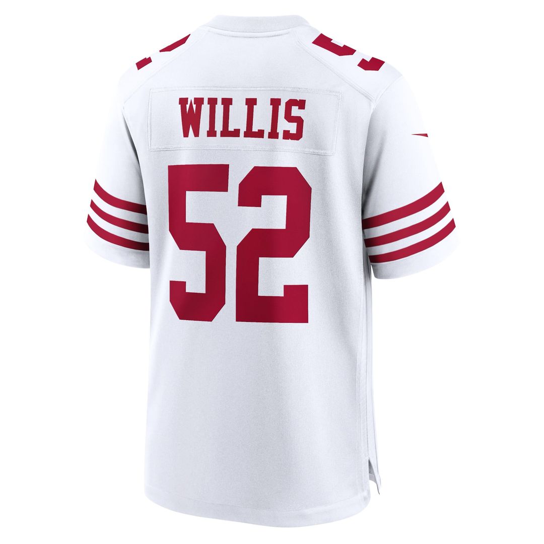 Men's San Francisco 49ers Patrick Willis White Retired Player
