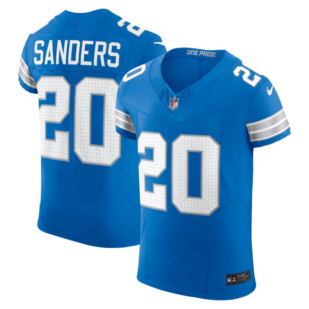 Men's Detroit Lions Barry Sanders Black Alternate Vapor F.U.S.E. Elite Jersey