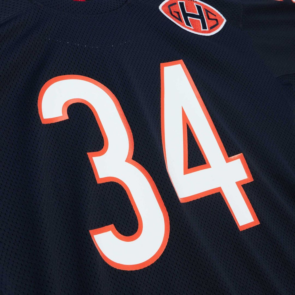 Men's Chicago Bears 1985 Walter Payton White Authentic Throwback Retired Player Jersey