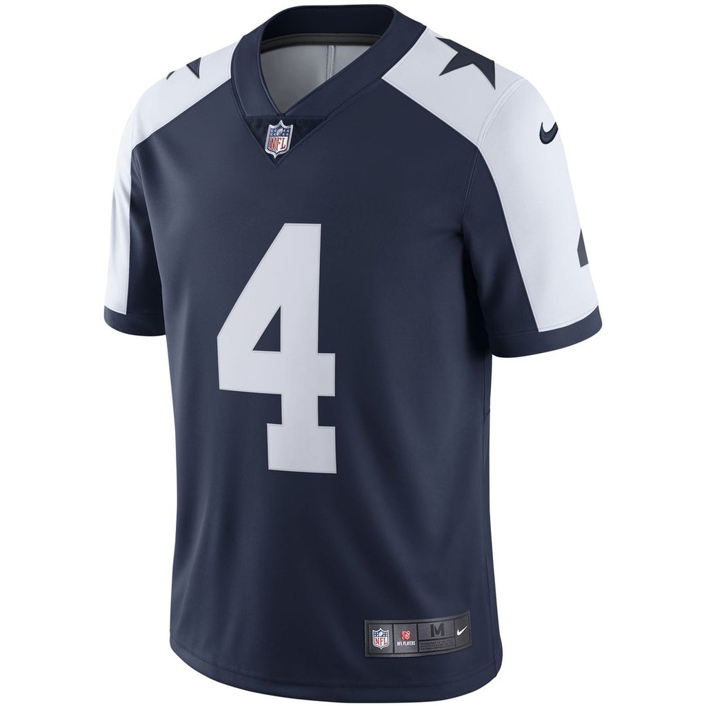 Men's Dallas Cowboys Dak Prescott White Vapor Limited Player Jersey