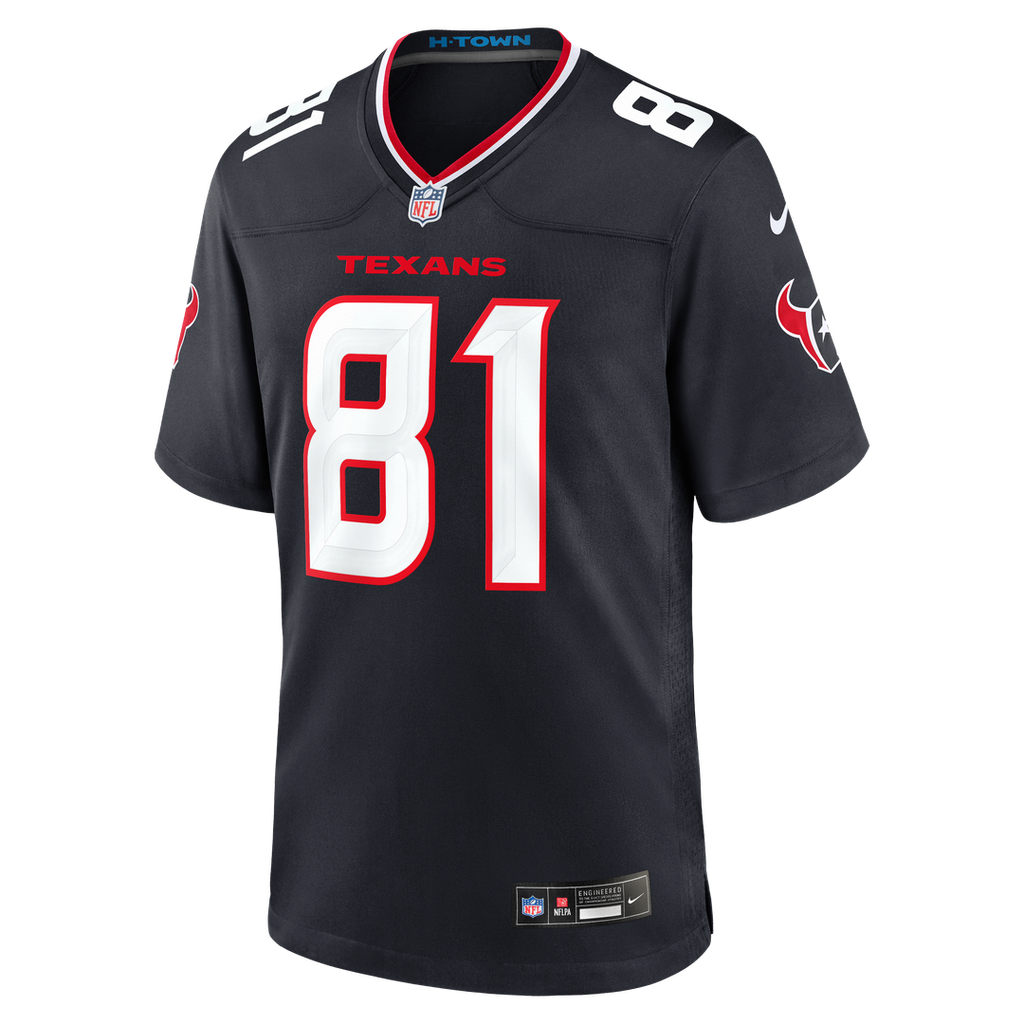 Men's Houston Texans Jayden Higgins Navy