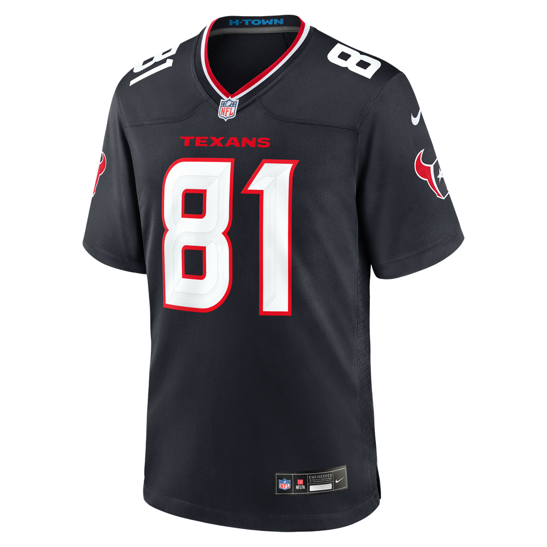 Men's Houston Texans Jayden Higgins Navy
