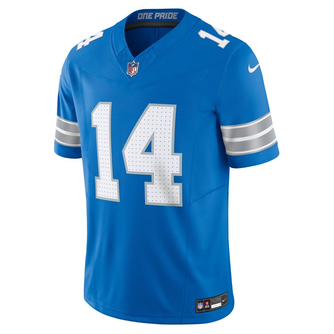 Men's Detroit Lions Amon-Ra St. Brown Blue Vapor F.U.S.E.