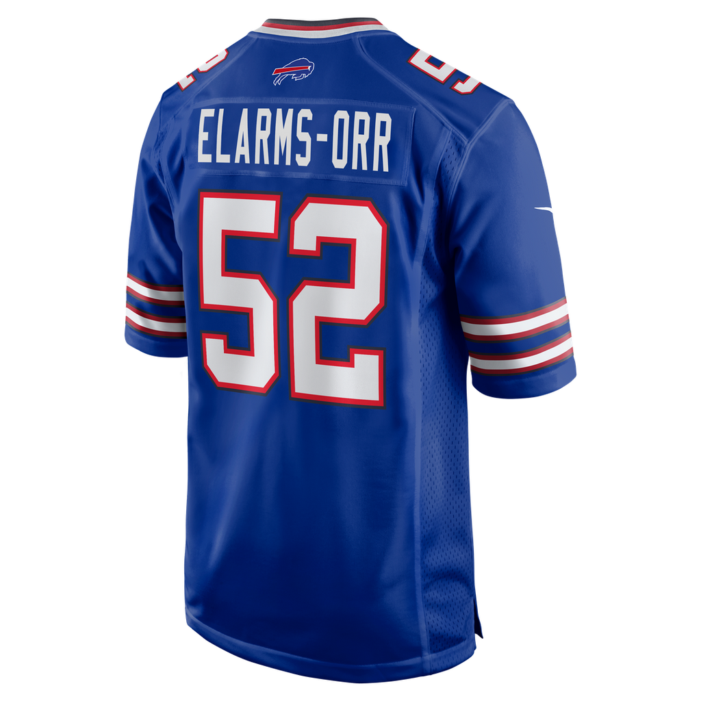 Men's Buffalo Bills Kaleb Elarms-Orr Royal Team