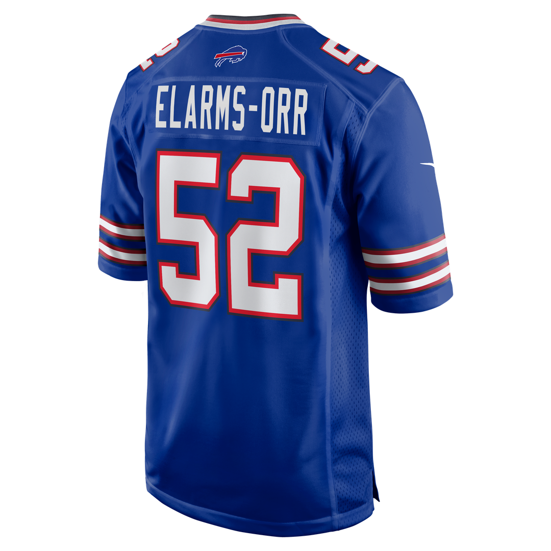 Men's Buffalo Bills Kaleb Elarms-Orr Royal Team