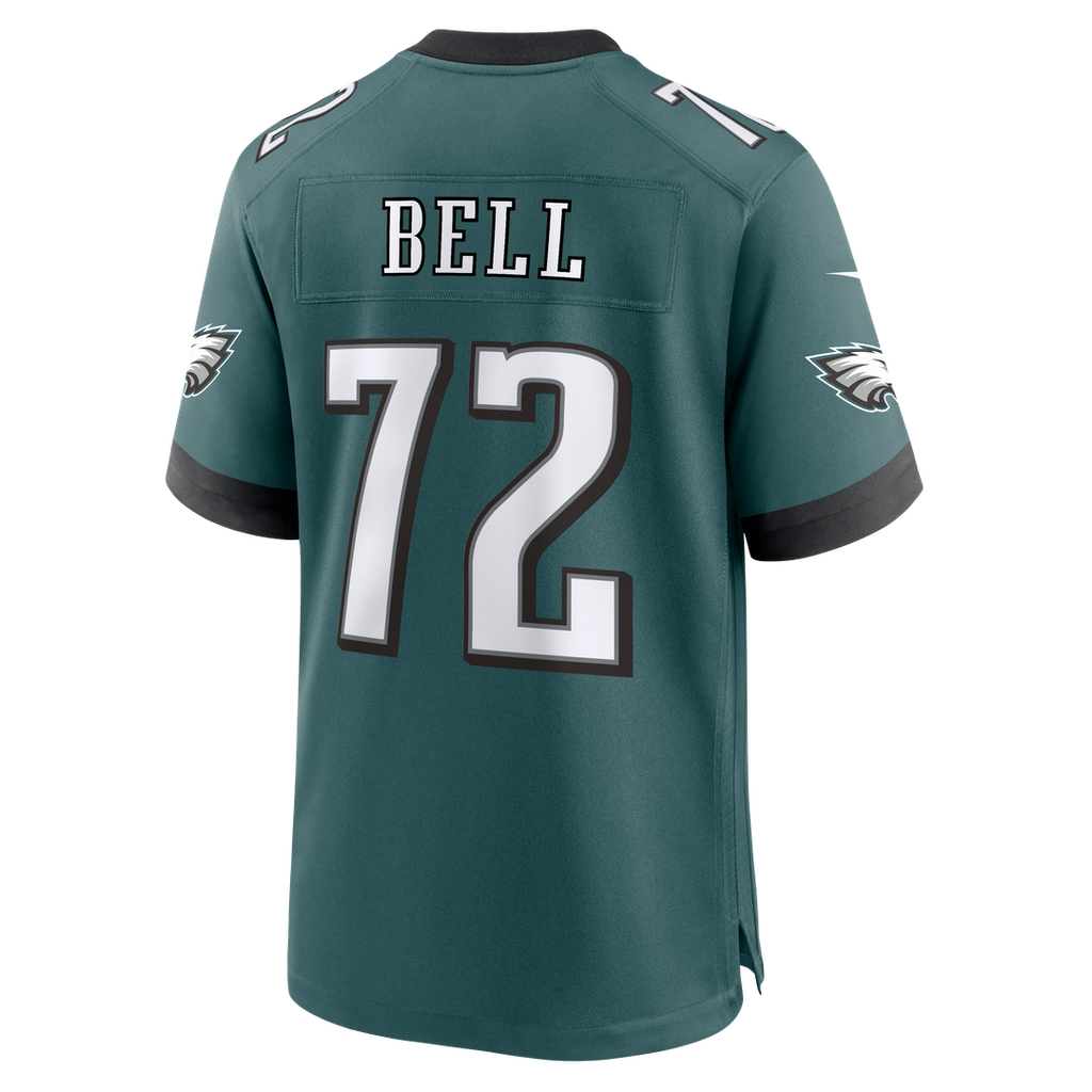 Men's Philadelphia Eagles Markel Bell Midnight Green Team