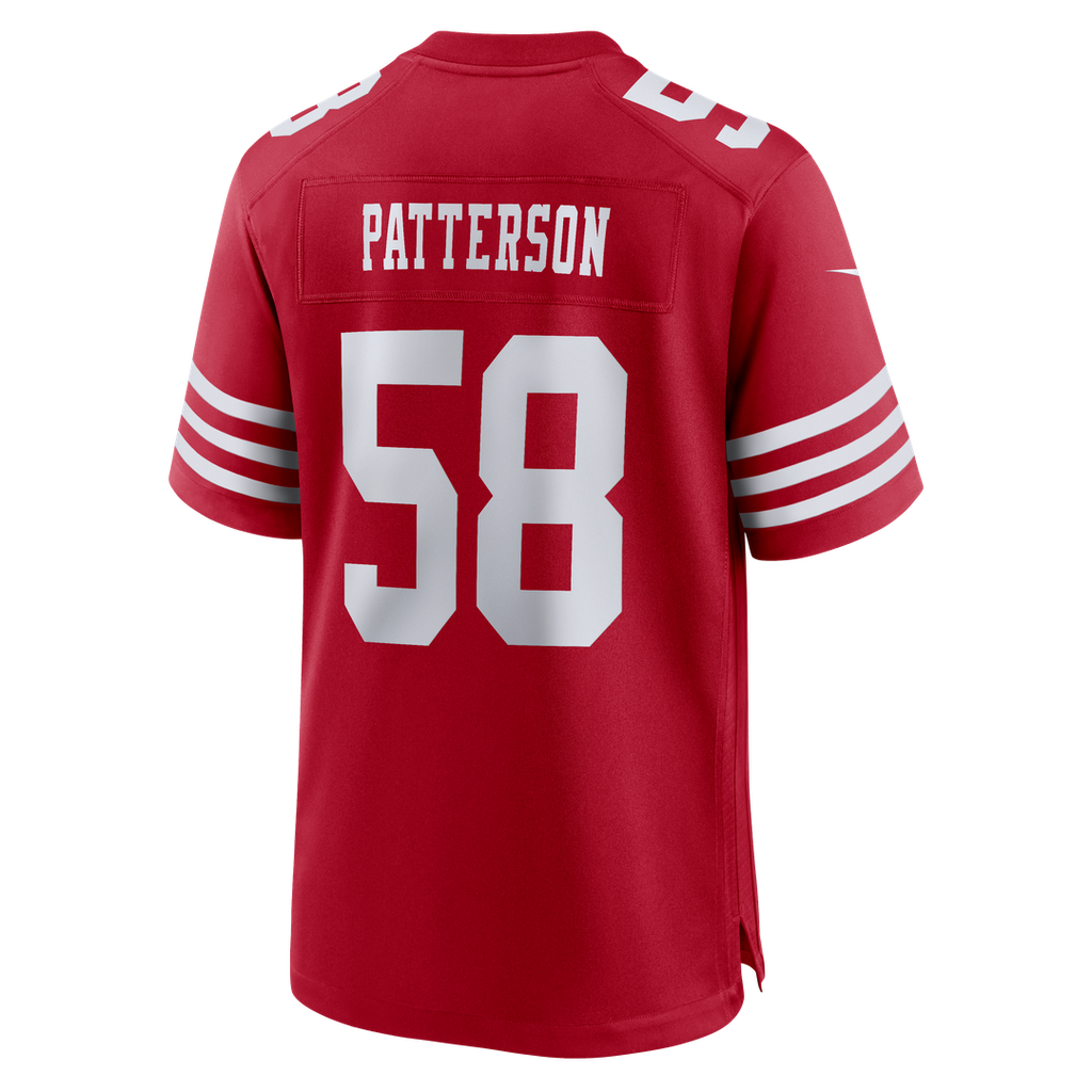 Men's San Francisco 49ers Jarrett Patterson Scarlet Team