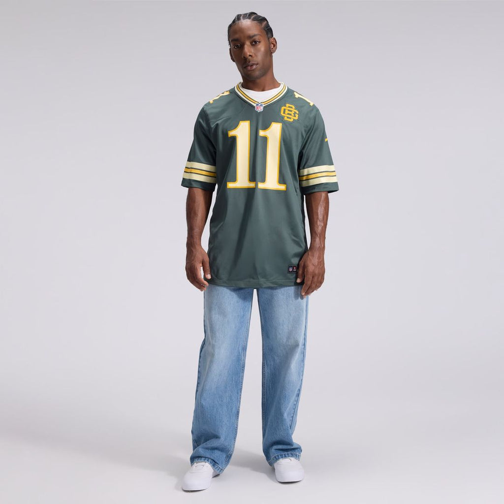Men's Green Bay Packers Jayden Reed Green 2026 Rivalries Collection Jersey