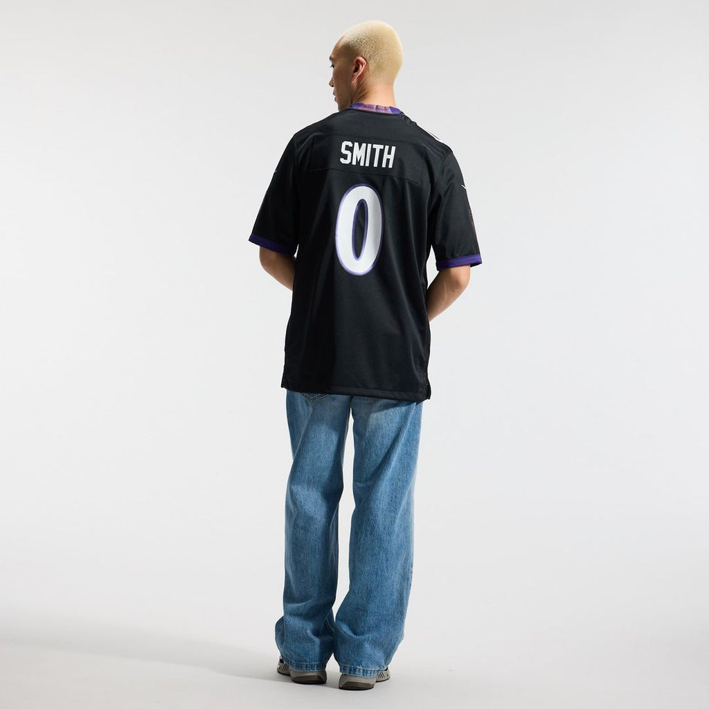 Men's Baltimore Ravens Roquan Smith Black Alternate