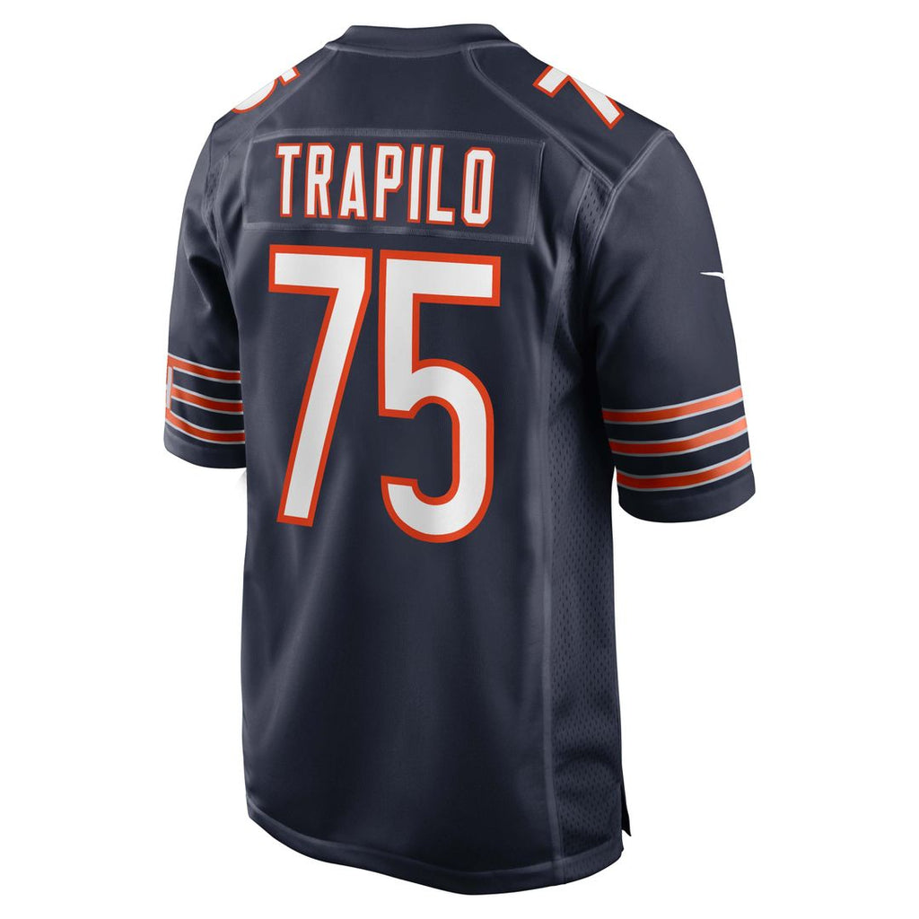 Men's Chicago Bears Ozzy Trapilo Navy Team