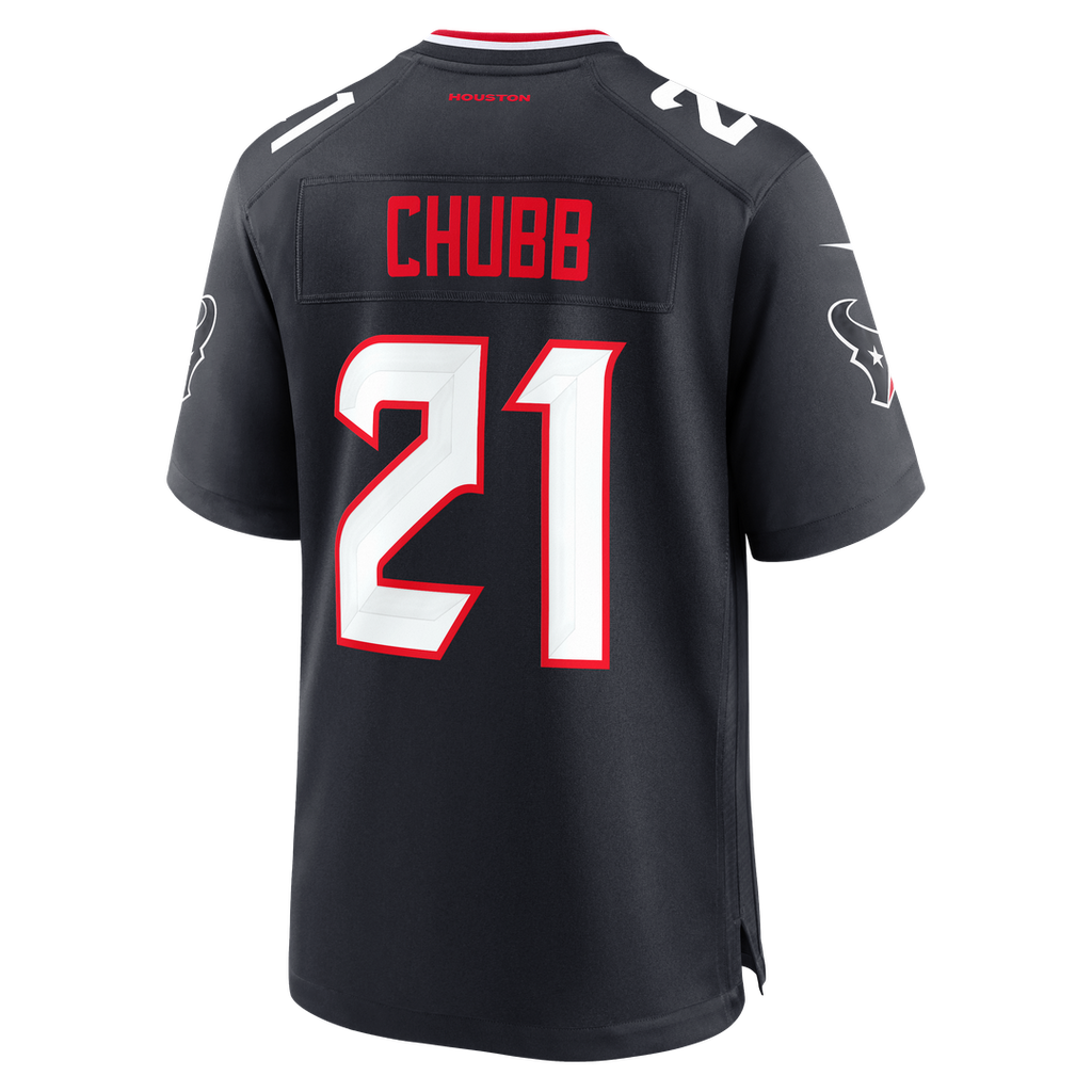 Men's Houston Texans Nick Chubb Navy Team