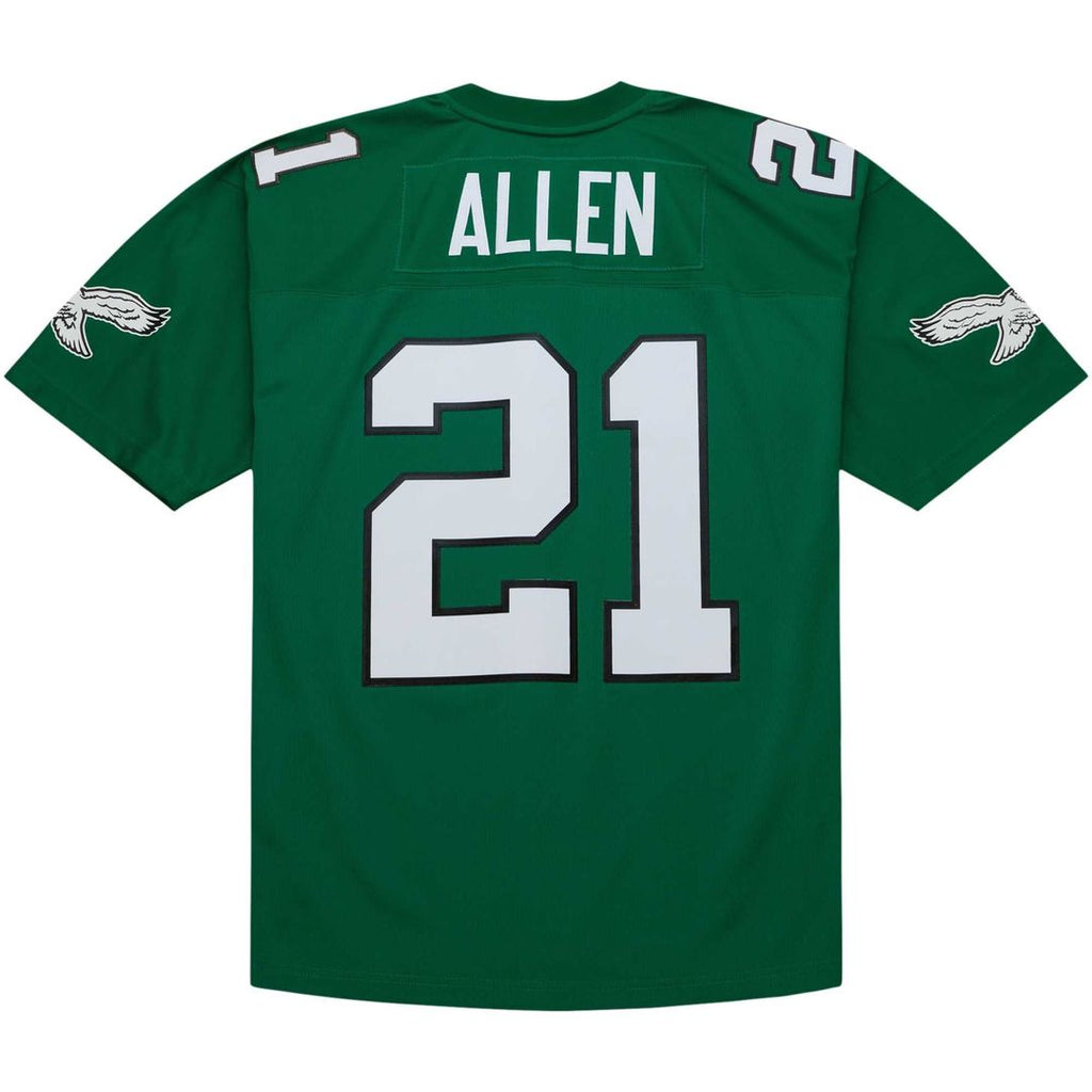 Men's Philadelphia Eagles Eric Allen Kelly Green Legacy Replica Jersey