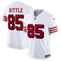 Men's San Francisco 49ers George Kittle White Alternate Vapor F.U.S.E. Stitched
