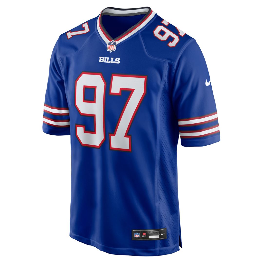 Men's Buffalo Bills Greg Gaines Royal Team