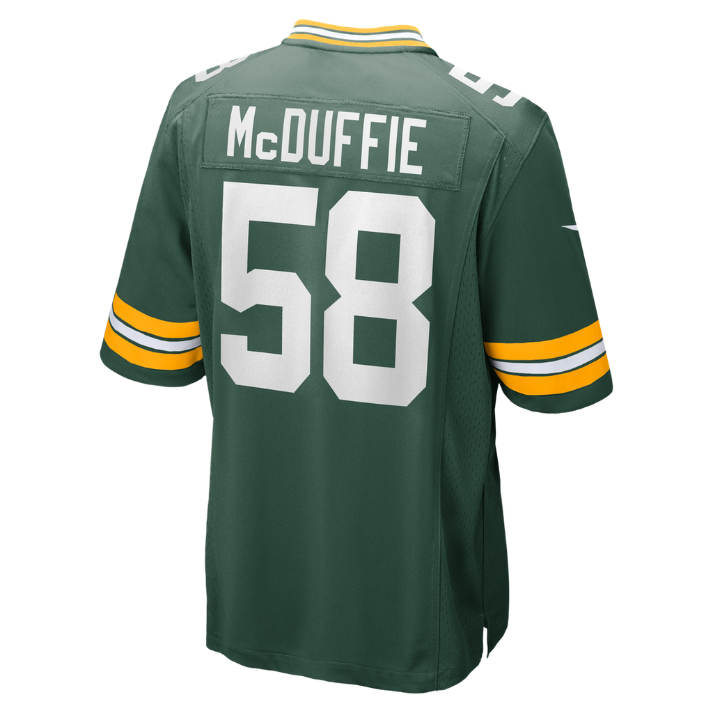 Men's Green Bay Packers Isaiah McDuffie Green Jersey