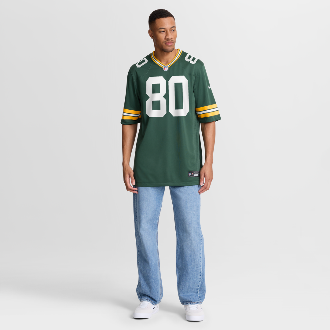 Men's Green Bay Packers Donald Driver Green Game Retired Player Jersey