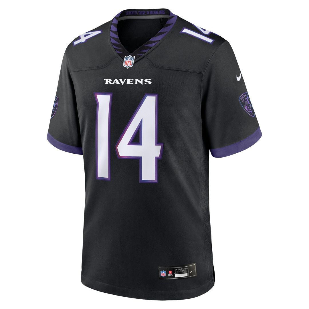 Men's Baltimore Ravens Kyle Hamilton Purple Alternate