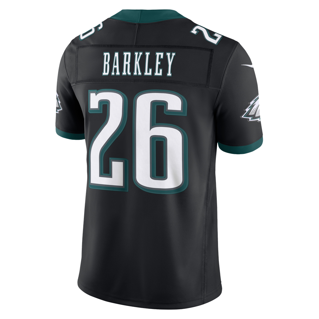 Men's Philadelphia Eagles Saquon Barkley Black Alternate Vapor F.U.S.E. Stitched