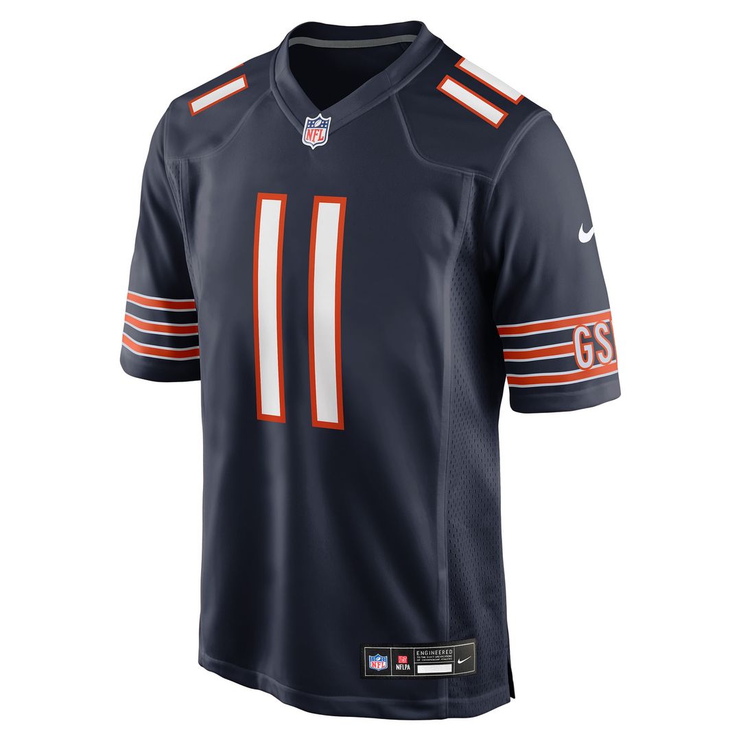 Men's Chicago Bears Case Keenum Navy Team