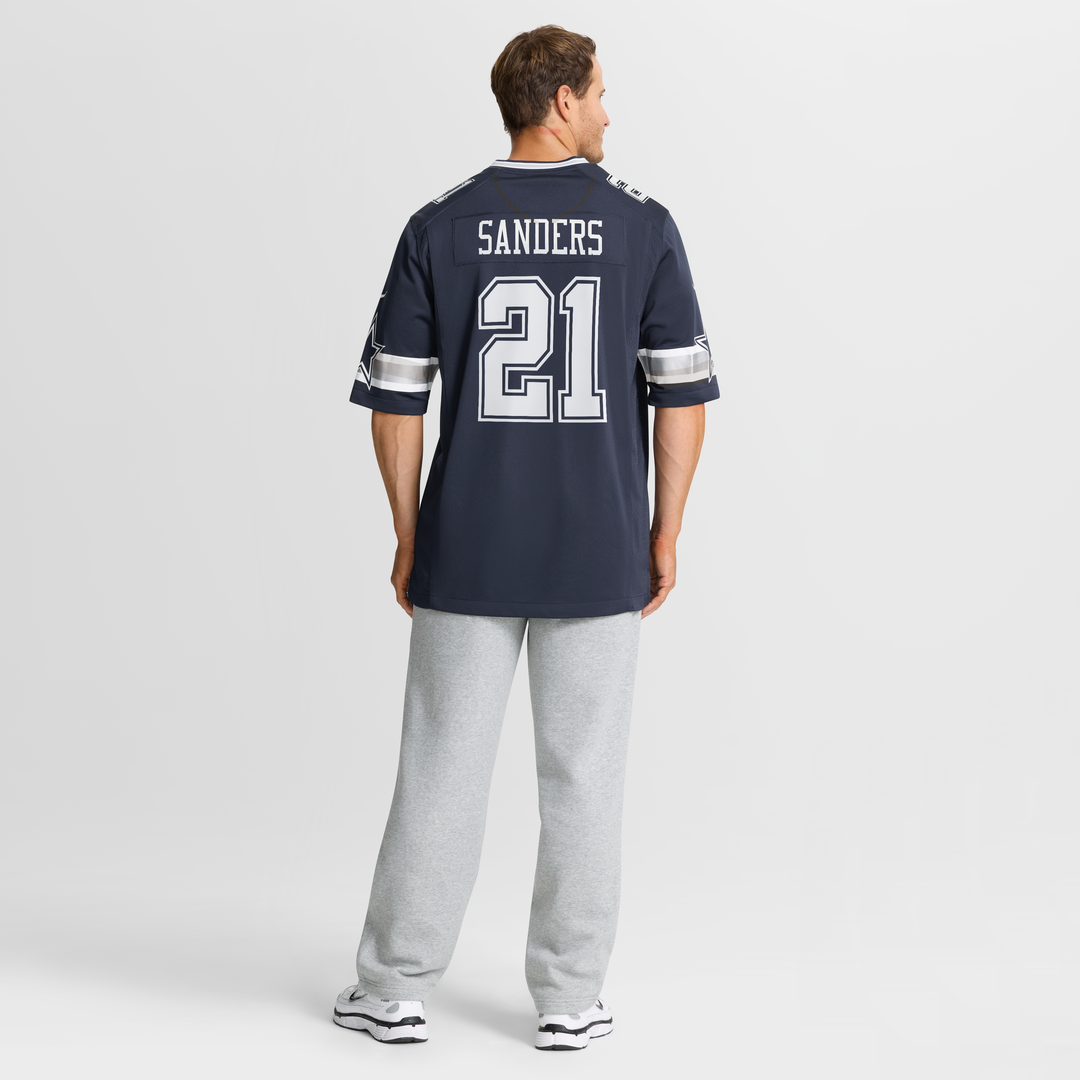Men's Dallas Cowboys Deion Sanders Navy Team Retired Player