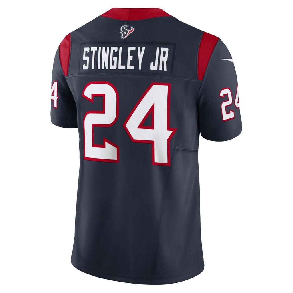 Men's Houston Texans Derek Stingley Jr. Navy Vapor F.U.S.E.
