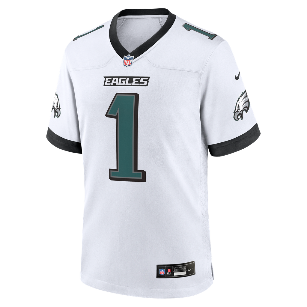 Men's Philadelphia Eagles Jalen Hurts Black Alternate