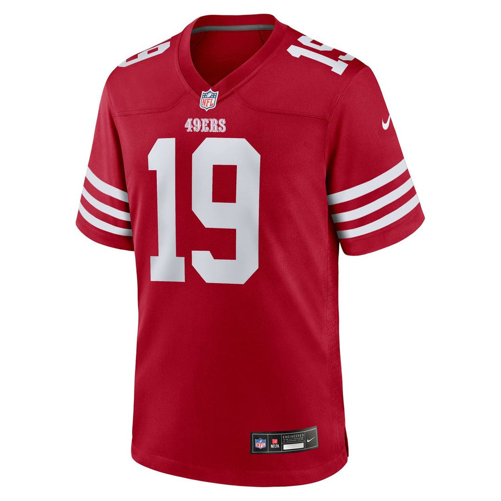 Men's San Francisco 49ers Deebo Samuel Sr Scarlet Team