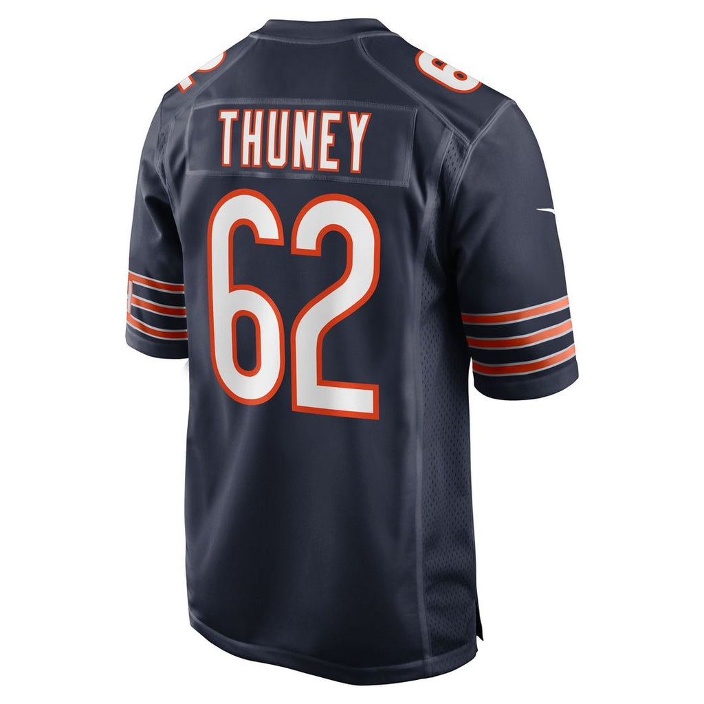Men's Chicago Bears Joe Thuney Navy Team