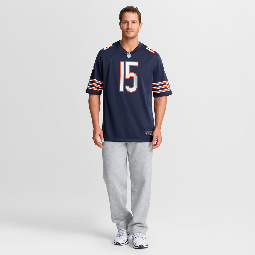 Men's Chicago Bears Rome Odunze Navy Player