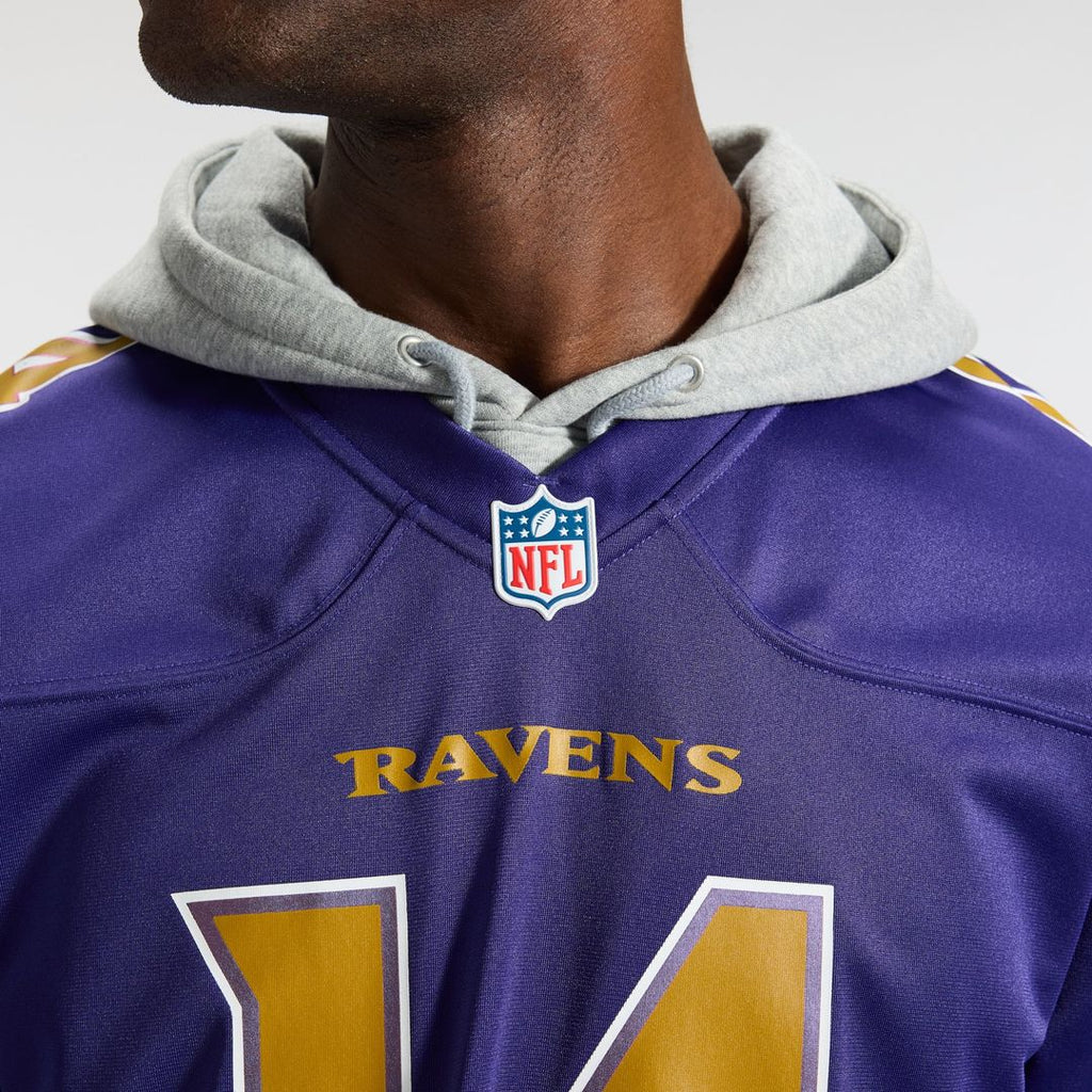 Men's Baltimore Ravens Kyle Hamilton Purple Alternate